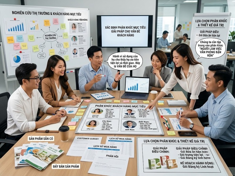 Đặc điểm marketing qua định hướng khách hàng, giá trị, trao đổi và thị trường